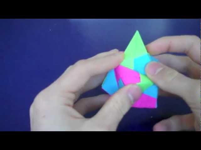 Origami Sonobe Ball 12