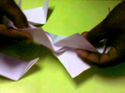 Paper made Pot: Origami Pot : Tri pot