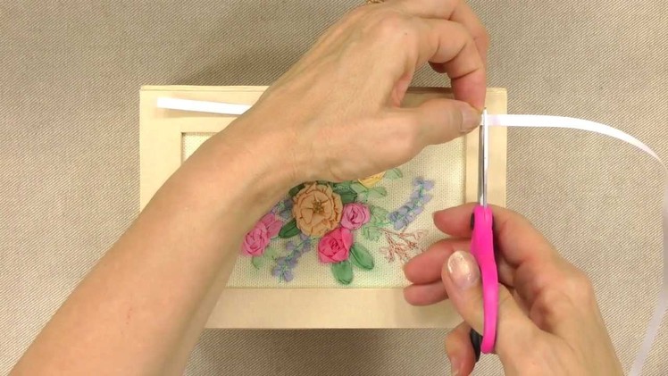 Ribbon Embroidery Stitches - Annie's Creative Woman Kit-of-the-Month Club