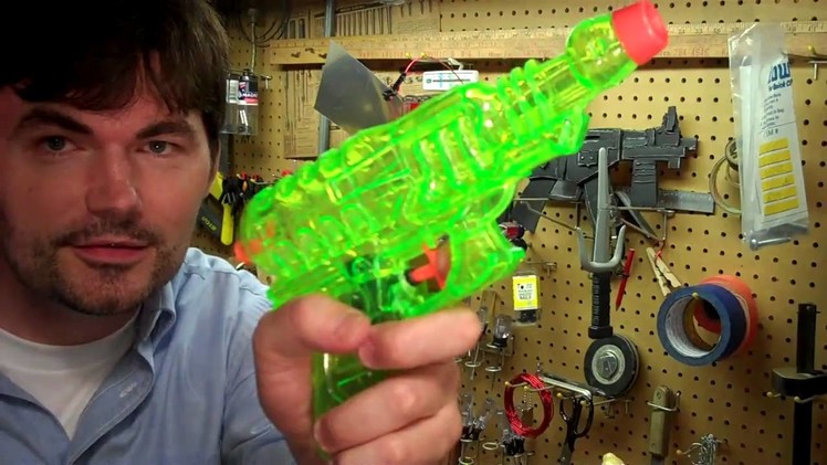You Wanna Make A Space Ray Gun Movie Prop for Cheap!? DIY RayGun