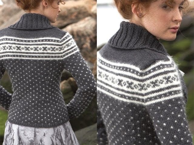 #3 Nordic Cardigan, Vogue Knitting Fall 2011