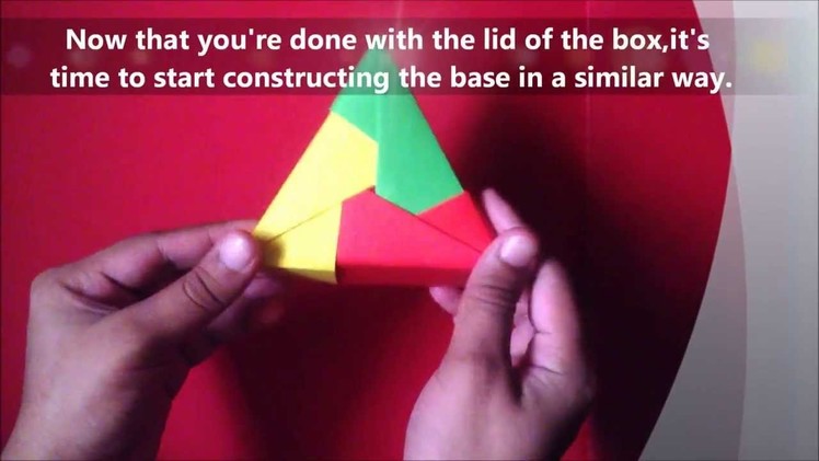 #4 - USEFUL Modular Origami Triangle Box!