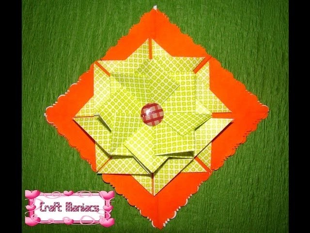 Craft Maniacs 3: Tea bag Folding 3: Rossette