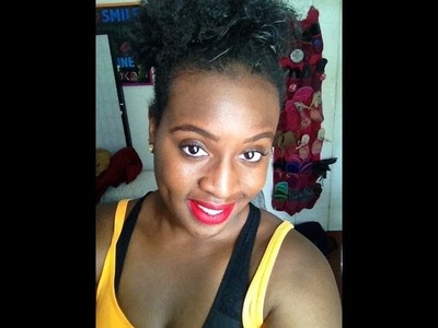 CURLY HAIR| NATURAL HIGH BUN-chichidOll143
