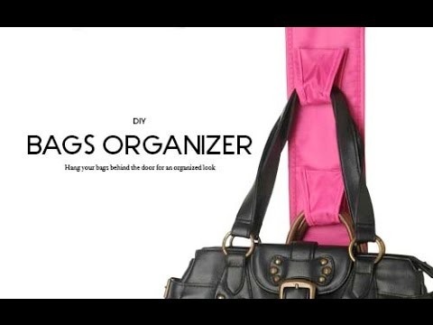 DIY Days: Bags organizer + Organizing shoes, Scarfs, and Belts !!