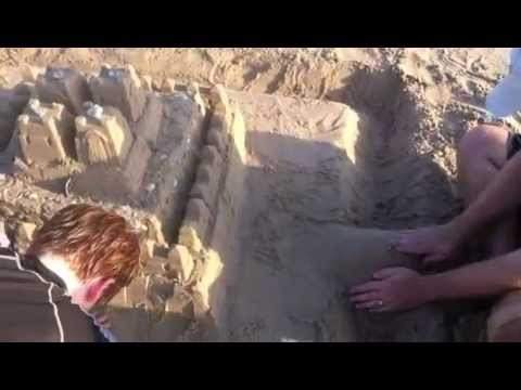 DIY How To Build A Sand Castle