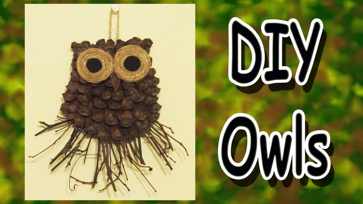 DIY Owl Decoration - A Gift Idea