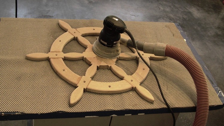 DIY - Ships Helm Steering Wheel - Nautical Decor