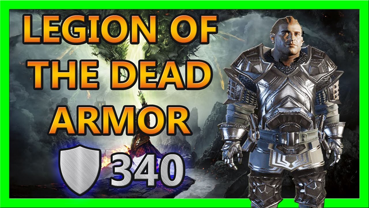 Dragon Age Inquisition:Legion Of The Dead Armor Schematic Location And Crafting Tutorial