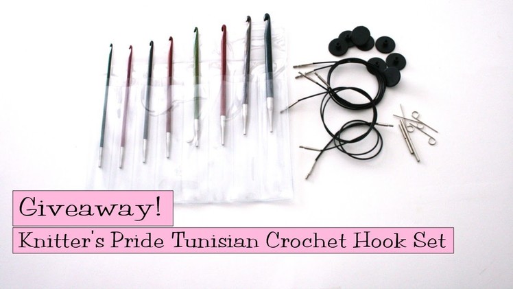 Giveaway! Knitter's Pride Interchangeable Tunisian Crochet Hook Set