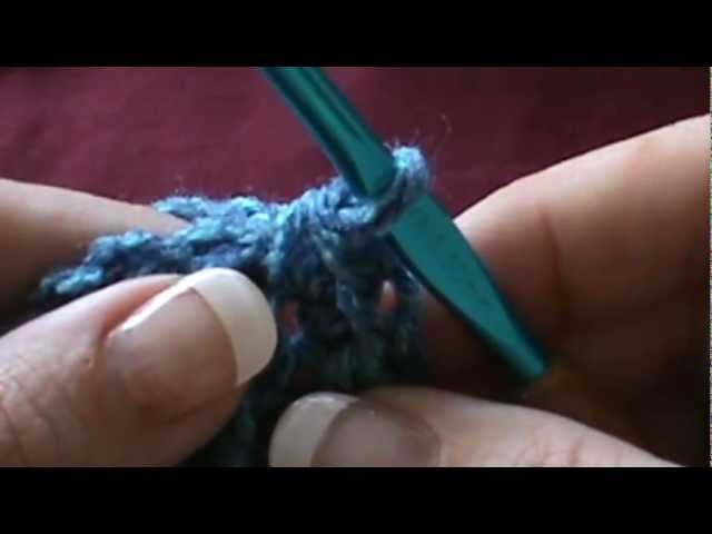 How to Crochet the "Irish Rose" flower.--Video 1