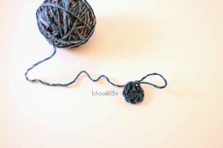 How to Crochet the Magic Ring with Half Double Crochet