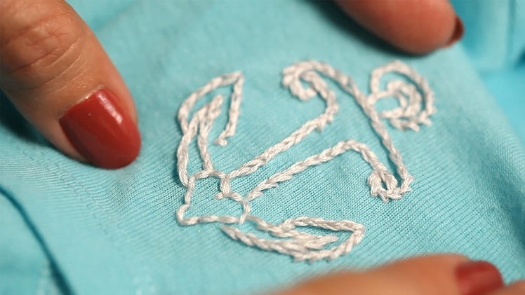How to Embroider a T-Shirt || KIN DIY