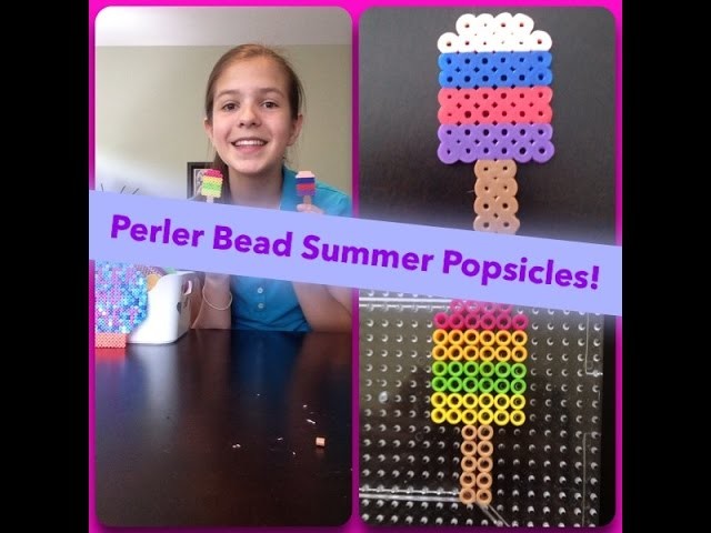 How To Make A Perler Bead Summer Popsicle