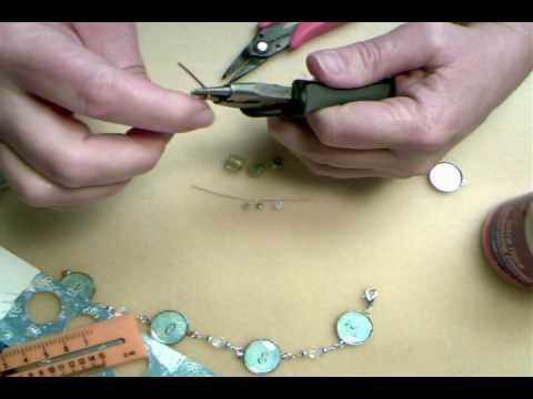 How to make a wrapped loop link bracelet
