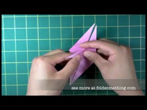 How to make an origami angel fish