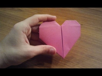 How To Make an Origami Heart - Valentine's Day