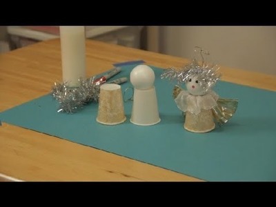 How to Make Homemade Christmas Angels : Christmas Crafts