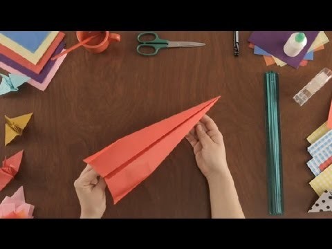 How to Make Paper Aeroplane : Paper Art Projects