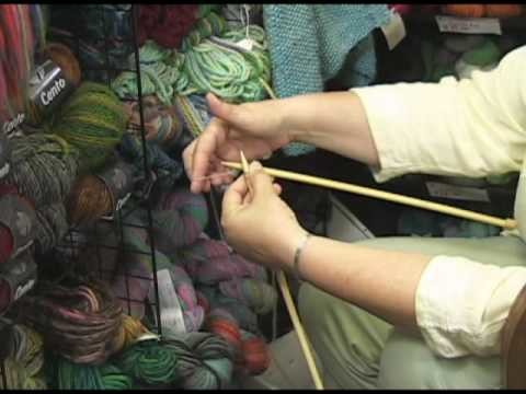 Knitting Instructional Video:  How to Do a Knitted Cast On