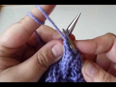 Knitting: Rib 2x2 Stitch: Even Number of Stitches