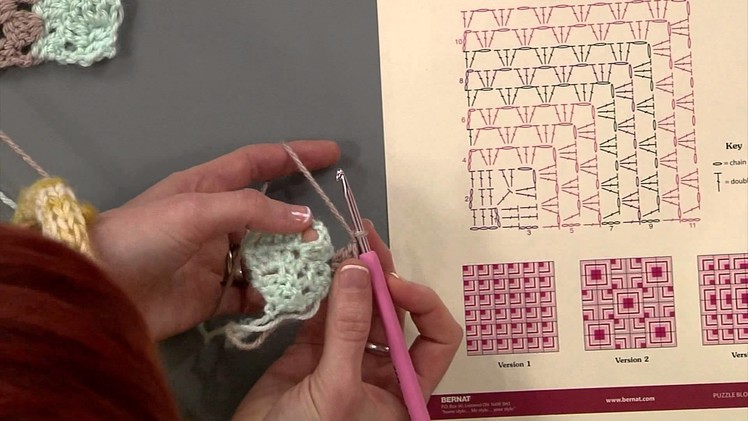 Loose Ends: How to Crochet a Square Motif Pattern