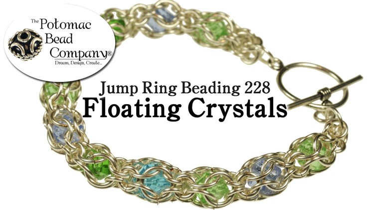 Make a Floating Crystals Bracelet