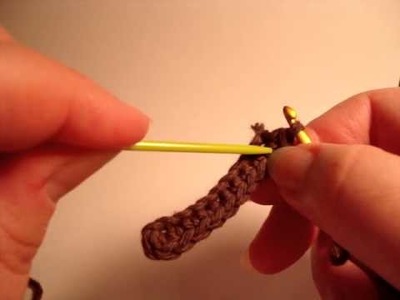 Nerdigurumi - Working in Both Sides of a CH in Amigurumi Crochet
