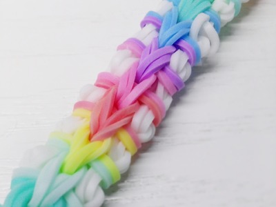 NEW Double Origami Rainbow Loom Bracelet Tutorial (Original Design)
