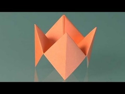 Paper Fortune teller. How to make origami