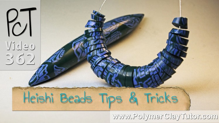 Polymer Clay Heishi Beads Tips & Tricks