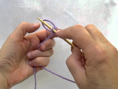 Really Clear: How to Do a Long-Tail Cast On for Knitting (cc)