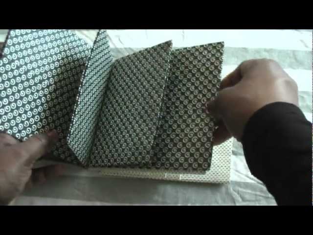 Scrapbooking: Vintage paperbag mini with tutorial