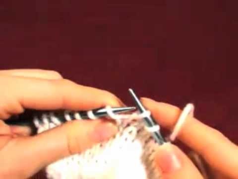 Slip Slip Knit (ssk) Knitting Decrease - English Method