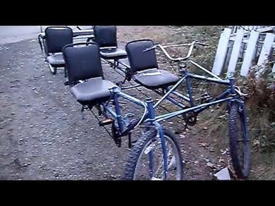 The Magic BIKE BUS TOWED! -- Final video of DIY Homebuilt Bike Car