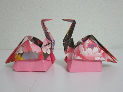 TUTORIAL - Origami Sitting Crane (Creator: Kazukuni Endo)