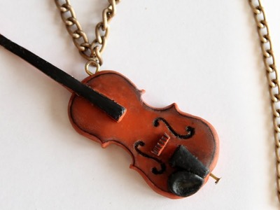 Violin Tutorial: Polymer Clay How-to
