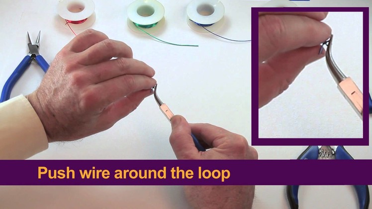 WigJig Video 3 Making a wrapped Loop Jewelry Making Technique