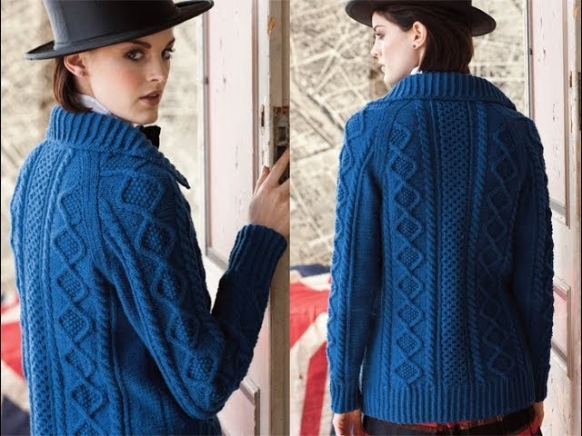 #1 Cabled Cardigan, Vogue Knitting Fall 2010
