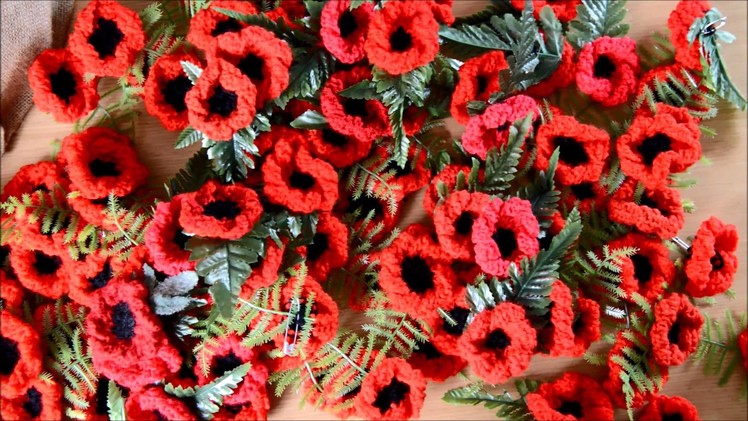 2,000 poppies knitted to sell for British Legion