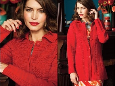 #9 Textured Jacket, Vogue Knitting Winter 2012.13