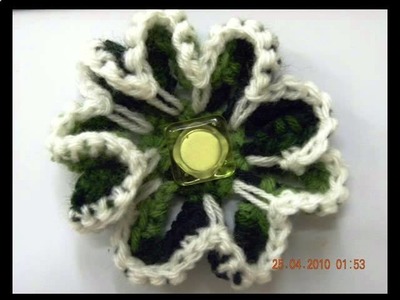 Beautiful Crochet Flowers Photos 2
