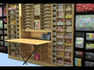 Clickhere2shop_Workbox  Scrapbooking And Office Desk Armoire