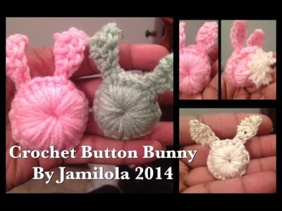 Crochet Button Bunny tutorial