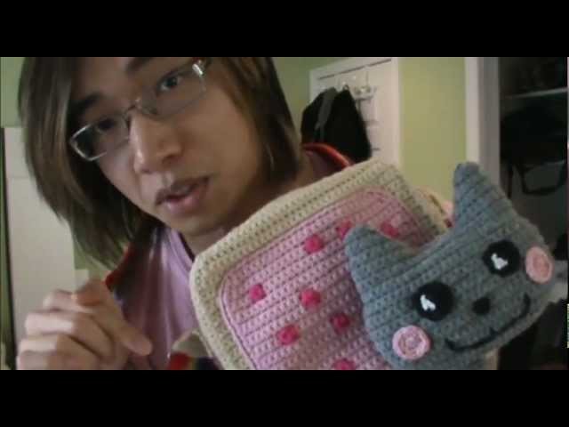 Crochet Nyan Cat Bag