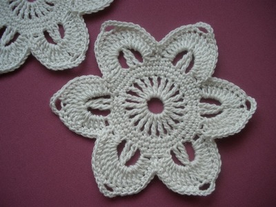 Crochet pattern.Flower.step by step