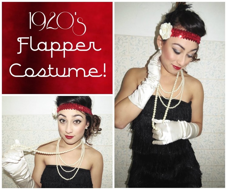DIY 1920'S Flapper Costume Tutorial | Simply Just Rebekah