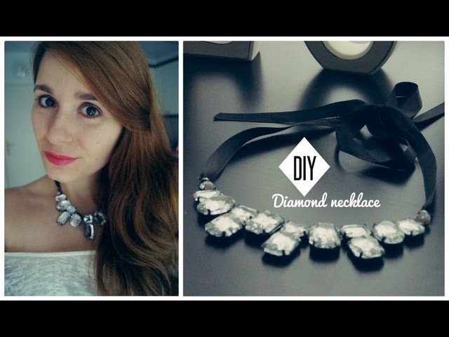 DIY Diamond necklace