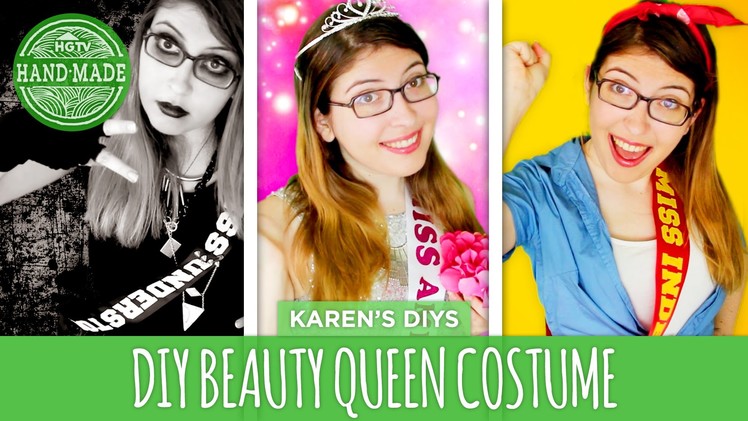 DIY Last-Minute Beauty Queen Costume - HGTV Handmade
