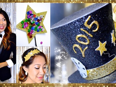 DIY New Years Eve Hair Accessories!!